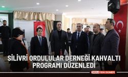 Silivri Ordulular derneği kahvaltı programı düzenledi