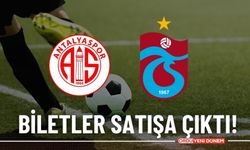 Antalyaspor Trabzonspor maçı ne zaman oynanacak! Biletler satışa çıktı
