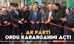 Ak Parti'nin Ordu Seçim Bürosu Kapılarını Açtı!