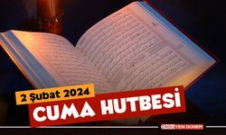 2 Şubat 2024 Cuma Hutbesi konusu nedir? Cuma Hutbesi belli oldu!