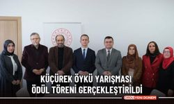 Küçürek Öykü yarışması ödül töreni gerçekleştirildi