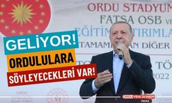 Cumhurbaşkanı Erdoğan Ordulularla Buluşacak