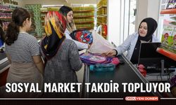 SOSYAL MARKET TAKDİR TOPLUYOR