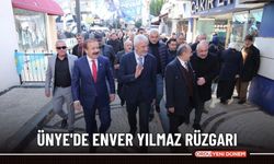 ÜNYE'DE ENVER YILMAZ RÜZGARI