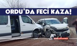 Ordu'da Trafik Kazası! Yaralılar Var!