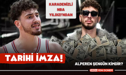 Karadenizin Gururu Basketbolcu Alperen Şengün'den Türk Spor Tarihinde Bir İlk! Alperen Şengün Kimdir?