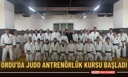 Ordu’da judo antrenörlük kursu başladı