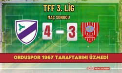 Orduspor 1967 evinde 4 golle kazandı