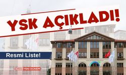 YSK Açıkladı! Siyasi Partilerin Ordu Büyükşehir Belediye Başkan Adayları Listesi