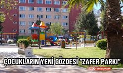Şehrin kalbinde çocukların yeni gözdesi, “Zafer Parkı”