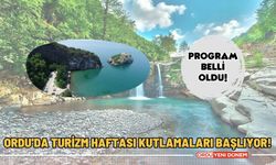 Ordu'da Turizm Haftası Kutlamaları Başlıyor!