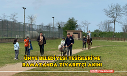 ÜNYE BELEDİYESİ TESİSLERİ’NE RAMAZANDA ZİYARETÇİ AKINI