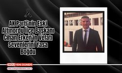 AK Parti Eski Altınordu İlçe Başkanı Cihan Erken Vefat Etti