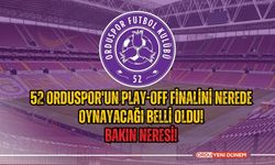 52 Orduspor'un Play-Off finalini nerede oynayacağı belli oldu! Bakın neresi!