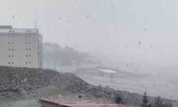 Bolu’da mayıs ayında kar sürprizi
