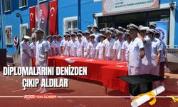 Diplomalarını Denizden Çıkıp Aldılar