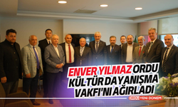 Enver Yılmaz Ordu Kültür Dayanışma Vakfı'nı ağırladı