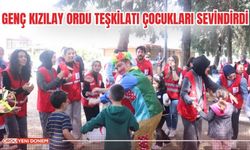 Genç Kızılay Ordu Teşkilatı Çocukları Sevindirdi