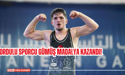 Ordulu Sporcu Gümüş Madalya Kazandı!