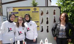 Lise öğrencileri yaptı: Taşköprü sarımsağı ve kanlıca mantarından üretilen şampuan saç rengini değiştiriyor