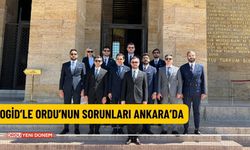 OGİD’le Ordu’nun Sorunları Ankara’da