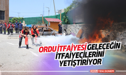 Ordu itfaiyesi geleceğin itfaiyecilerini yetiştiriyor