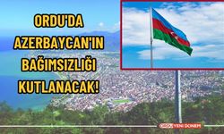 Ordu'da Azerbaycan'ın bağımsızlığı kutlanacak