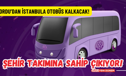 Ordu'dan İstanbul'a otobüs kalkacak!