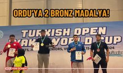 Ordu’ya 2 bronz madalya!