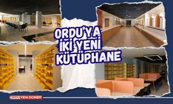 Ordu’ya İki Yeni Kütüphane