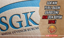 SGK'nın yerel basın darbesine KGK'den büyük tepki!