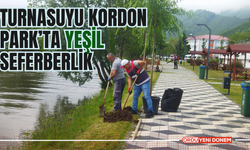 Turnasuyu Kordon Park’ta yeşil seferberlik