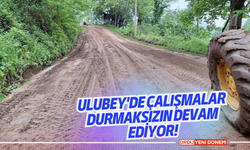 Ulubey'de Çalışmalar durmaksızın devam ediyor!