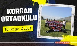 Korgan Ortaokulu Türkiye 3.sü!