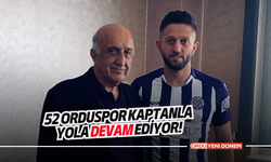 52 Orduspor Kaptanla yola devam ediyor!