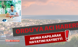 Ordu’ya Acı Haber! Akıma Kapılarak Hayatını Kaybetti