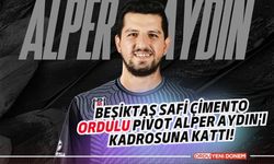 Beşiktaş Safi Çimento , Ordulu Pivot Alper Aydın'ı kadrosuna kattı!