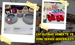 Çatalpınar Ormek’te Yıl Sonu Sergisi Gerçekleşti