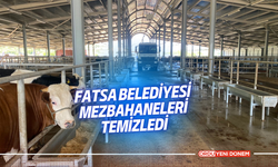 Fatsa belediyesi mezbahaneleri temizledi