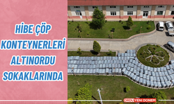 Hibe çöp konteynerleri, Altınordu sokaklarında