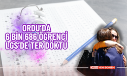 Ordu’ 6 Bin 686 Öğrenci LGS’de Ter Döktü