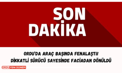 Ordu’da Araç Başında Fenalaştı! Dikkatli Sürücü Sayesinde Faciadan Dönüldü