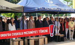 Ordu'da Coşkulu Mezuniyet Töreni