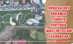 Ordu'da Dev Ekranda Türkiye-Portekiz Maçı Heyecanı Yaşanacak!