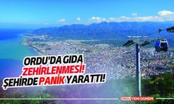 Ordu'da gıda zehirlenmesi! Şehirde panik yarattı!