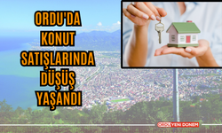 Ordu'da konut satışlarında düşüş yaşandı