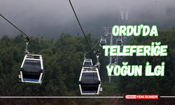 Ordu’da Teleferiğe Yoğun İlgi