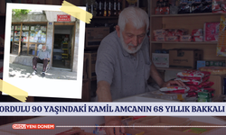 Ordulu 90 Yaşındaki Kamil Amcanın 68 Yıllık Bakkalı