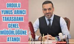 Ordulu Yunus Arıncı Takasbank Genel Müdürlüğüne Atandı