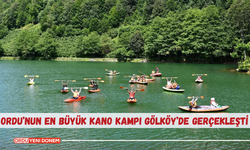 Ordu’nun En Büyük Kano Kampı Gölköy’de Gerçekleşti